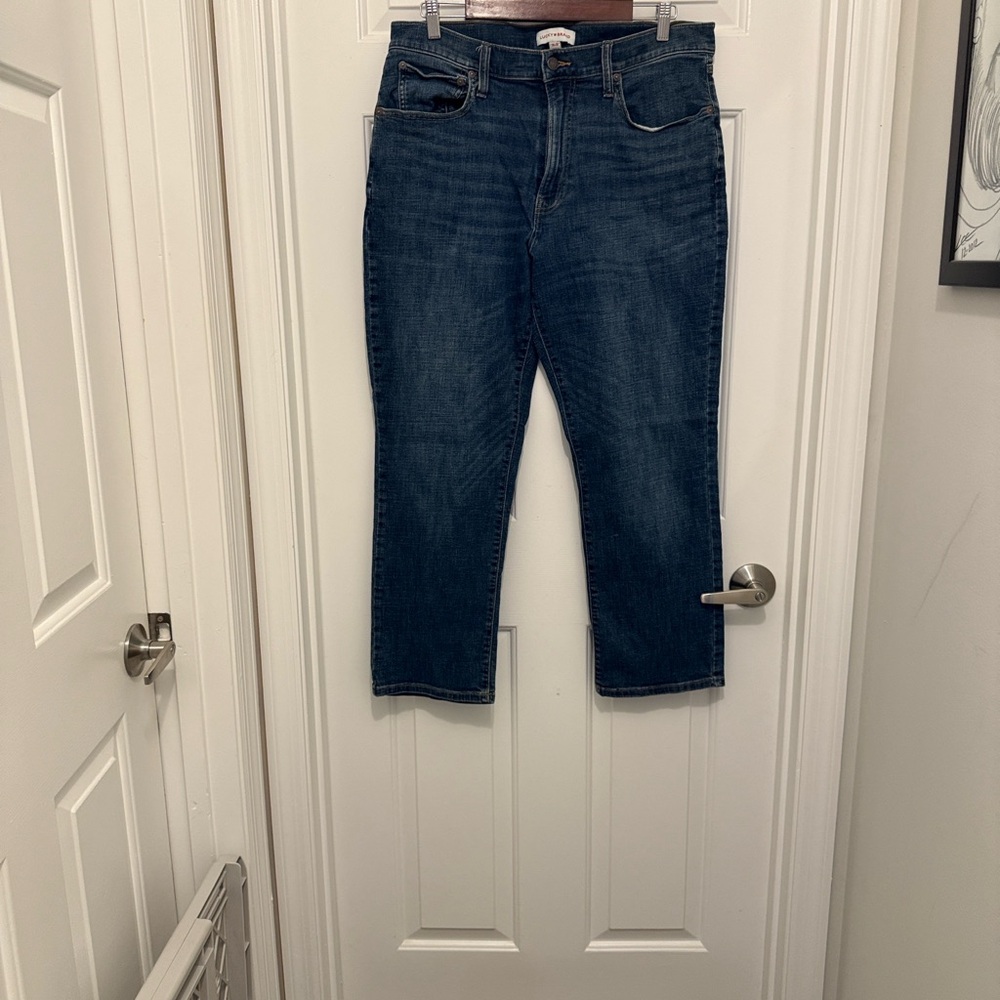 Lucky Brand Men's Dark Blue Straight Jeans